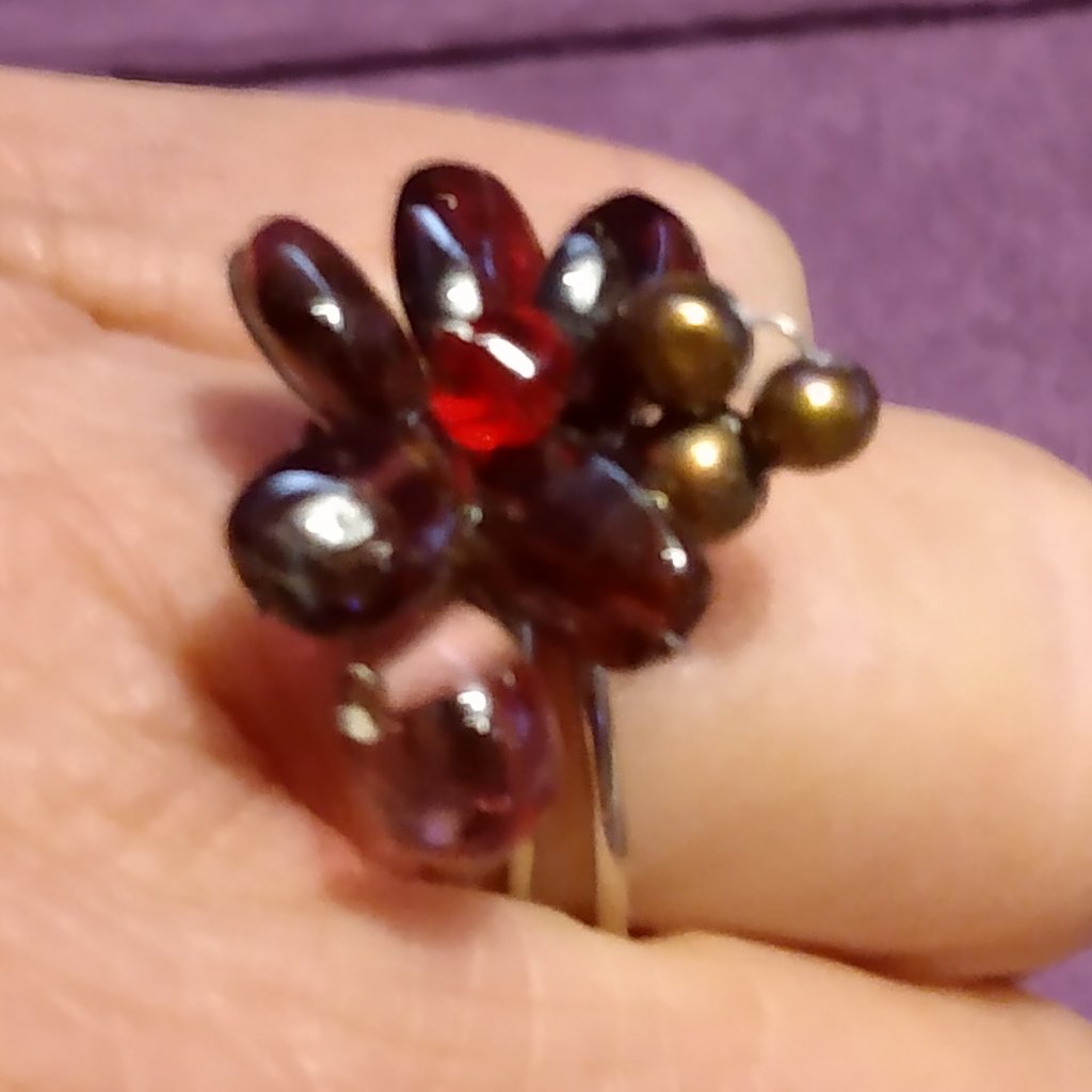 Fun Fashion Flower Ring
